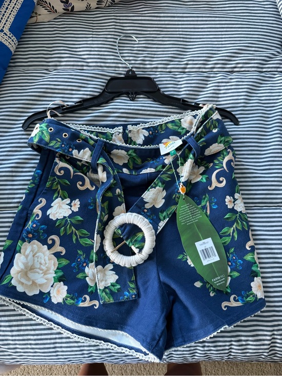 FARM Rio Denim - FARM Rio Navy Floral Jeans